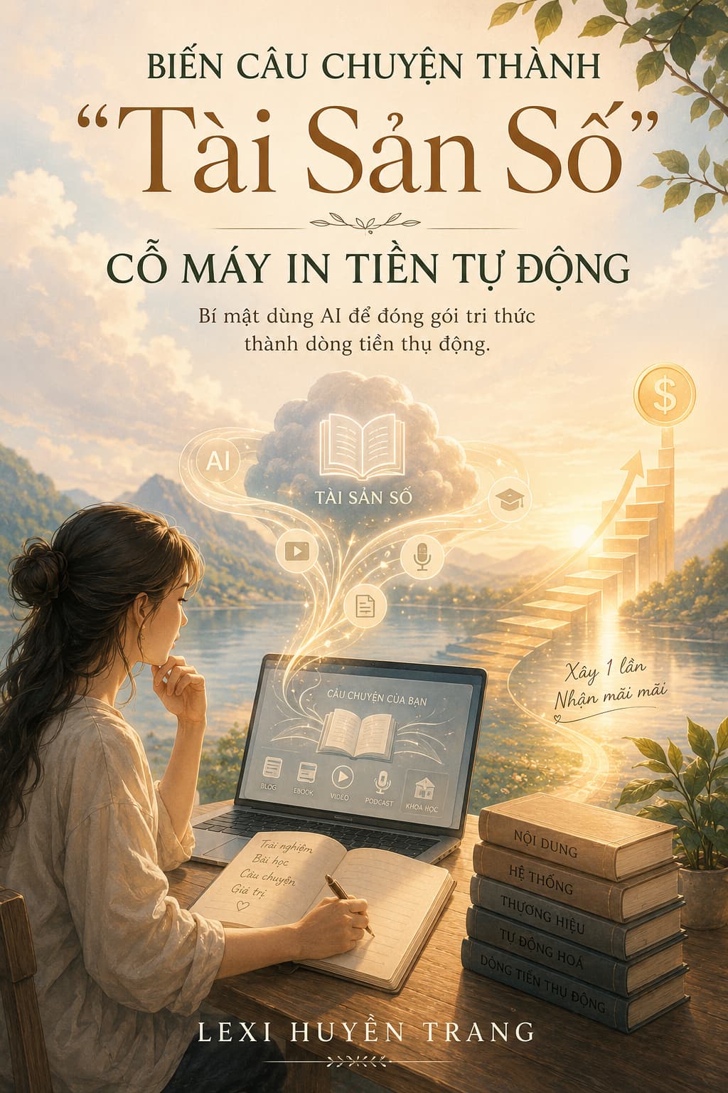 Bìa sách Tài Sản Số: Cỗ Máy In Tiền Tự Động 2026